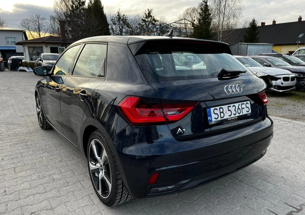 Audi A1 cena 64900 przebieg: 80346, rok produkcji 2020 z Orzesze małe 631